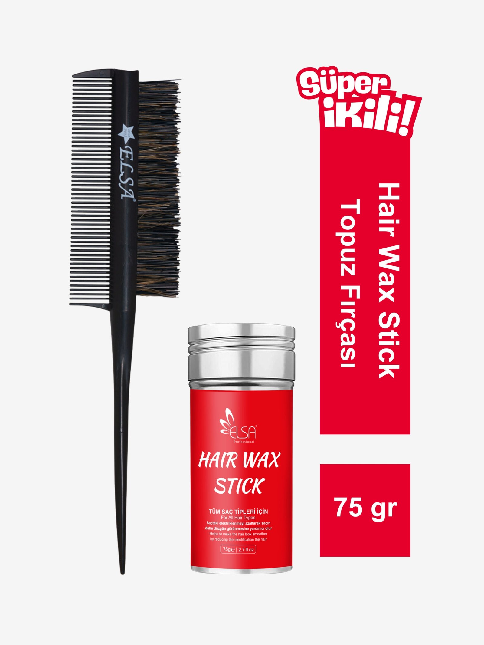 3 in 1 Topuz Fırçası